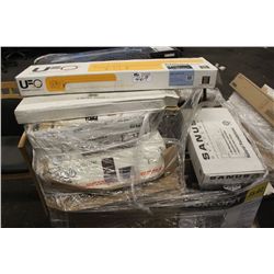 PALLET OF ASSORTED PRINTER STANDS & MONITOR ARMS
