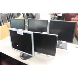 6 FLAT PANEL MONITORS