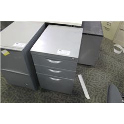 GREY MOBILE PEDESTAL