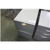 Image 1 : GREY 2 DRAWER FILE CABINET