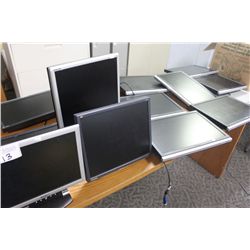 LARGE LOT OF FLAT PANEL MONITORS