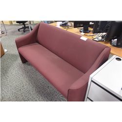 BURGANDY RECEPTION SOFA