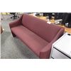 Image 1 : BURGANDY RECEPTION SOFA