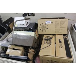 BIN OF COMPUTER EQUIPMENT *BIN NO GO