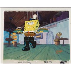 Irresistible Burgers Original Cel Animation Spongebob