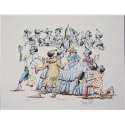 Wayne Howell Doctor Clowns Medical INTERNS Art Print