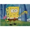 Image 2 : Original Production Cel Cluessless Background Spongebob