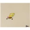 Image 1 : Art Cel My Cue to Exit Spongebob Original Production