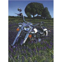 Harley Motorcycle Art FIELD OF DREAMS Scott Jacobs