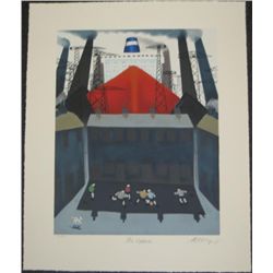 Mackenzie Thorpe The Game Ltd Ed. Art Print