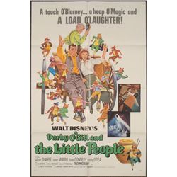 Darby O'Gill & Little People Orig Disney Movie Poster