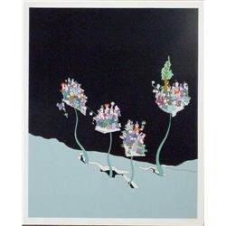 Abstract Wacky Cartoon Style JAKUBOWICZ Art Print