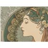 Image 2 : Alphonse Mucha : Laurier, 1901 Art Nouveau Print