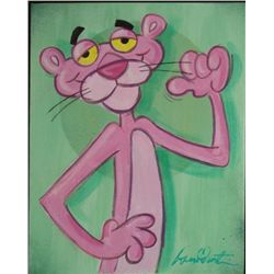 Duerrstein Pink Panther Original Art Painting