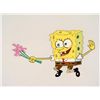 Image 2 : Slapping Flowers SpongeBob Original Animation Art Cel