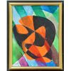 Image 2 : HAYTER Signed Oil Painting 1978 British Abstract