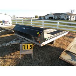 1996 Sledbed 8 1/2 x 10 trailer   VIN- 41KMF1415T2013507