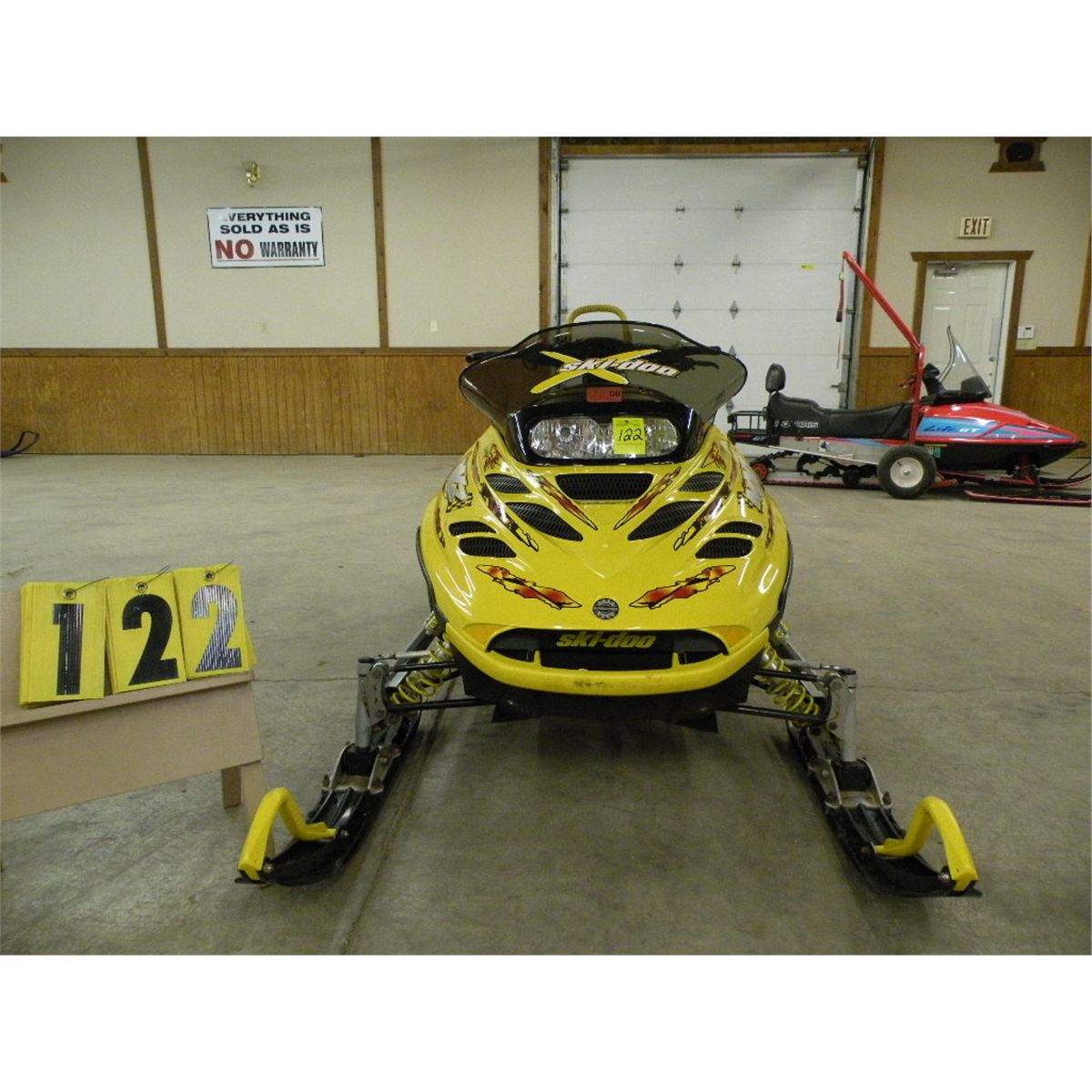 2002 Ski Doo MXZX 800 VIN2BPS188132V000334