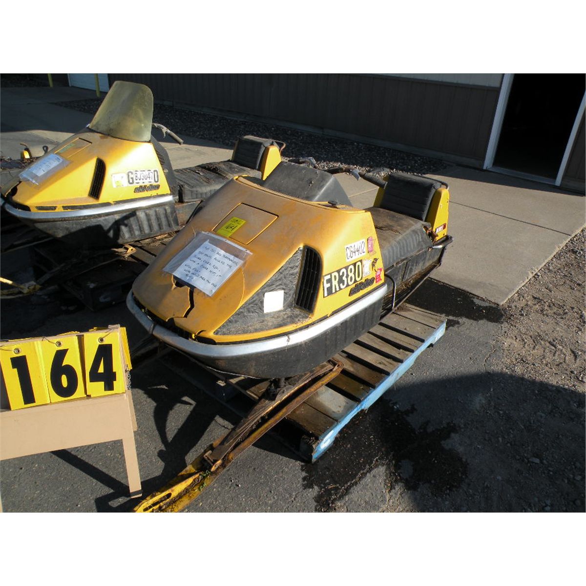 1969 Ski Doo Nordic 399cc VIN7021447849 1969 Ski Doo Nordic 399cc VIN7021447849