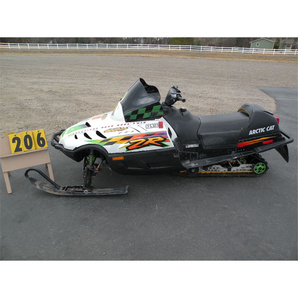 1998 Arctic Cat Zr 600 Efi Vin 9856178