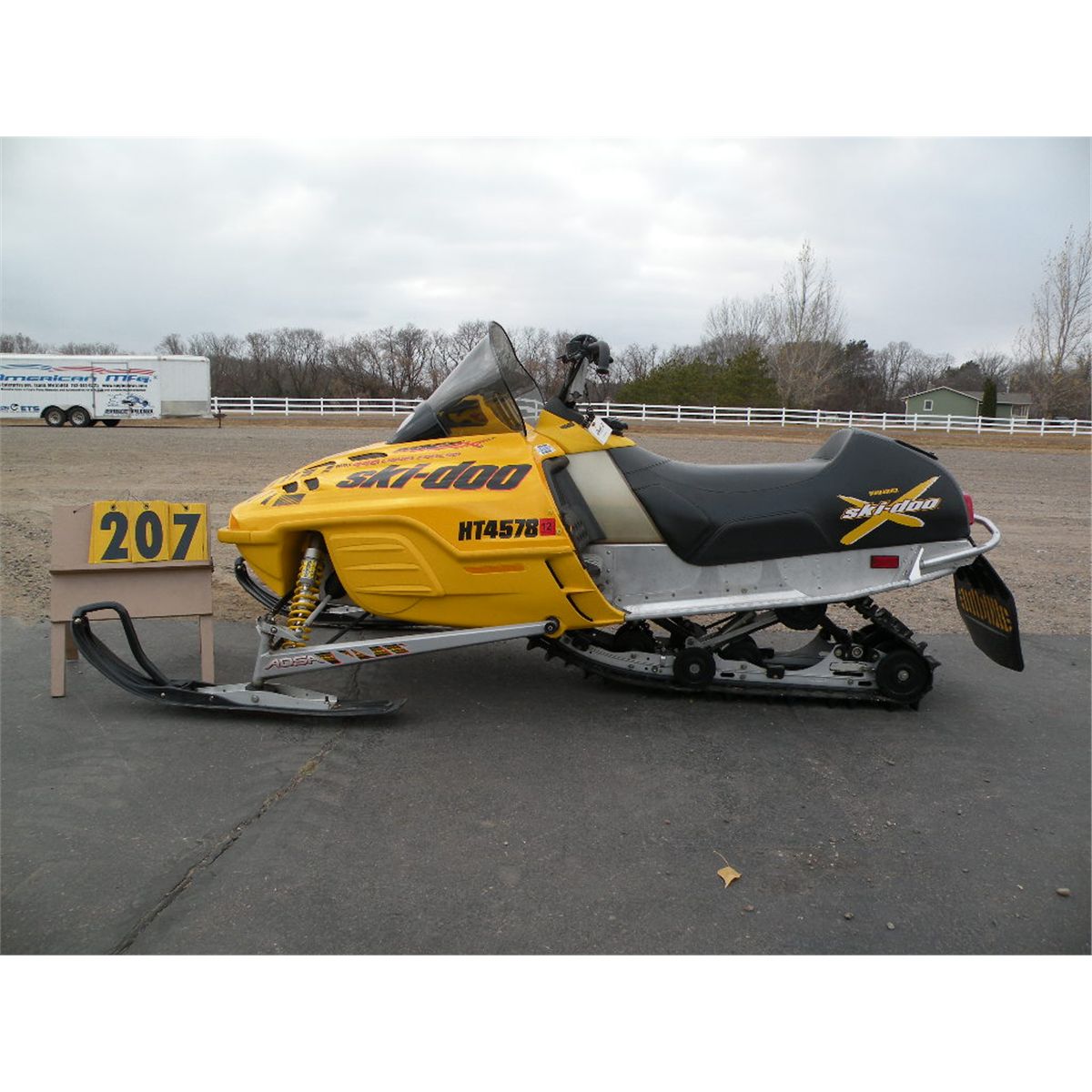 Buy Trailerable Snowmobile Sled Cover Polaris 700 Fusion 2006 In US - Foto 7