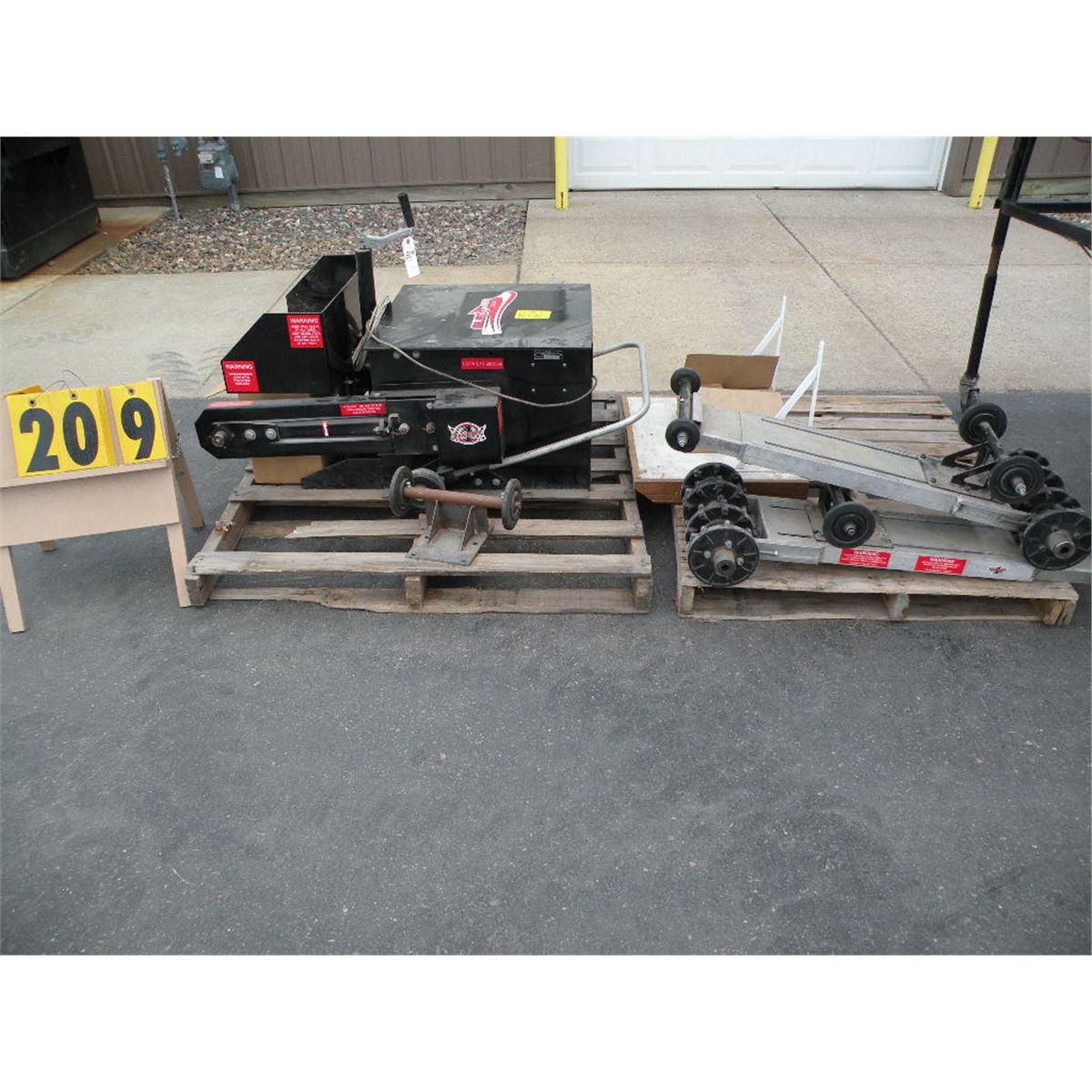 Dynojet snowmobile track dyno