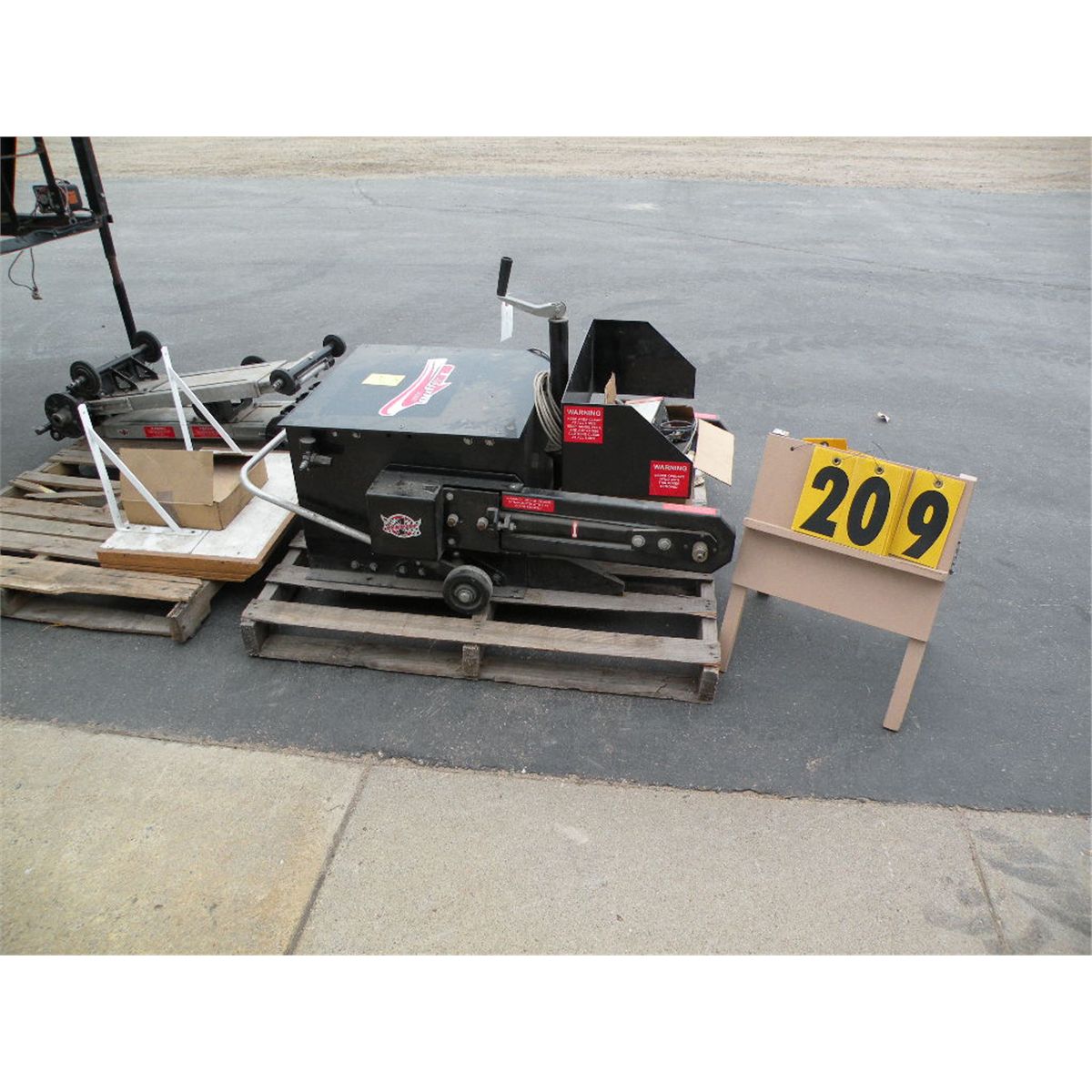 Dynojet snowmobile track dyno