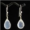Image 1 : 12twc Ice Quartz Silver Earrings  (JEW-3320)