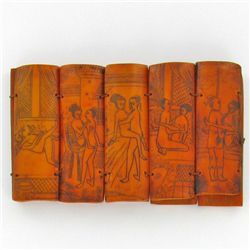 Hand Carved Bone Kamasutra Story Set (CLB-318)