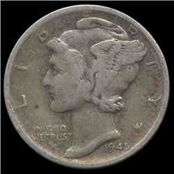 1945S Mercury Dime Micro S High Grade (COI-8419)