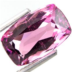 3.1ct Pink Cushion Mozambique Copper Tourmaline  (GEM-19699)