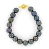Image 2 : Saltwater Baroque Black Pearl Bracelet (JEW-250P)
