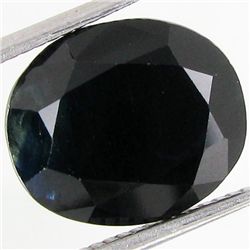 9.25ct Deep Blue Green Sapphire Oval (GEM-40884)