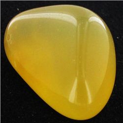 22.5ct Yellow Opal Freeform Cabochon (GEM-34261)