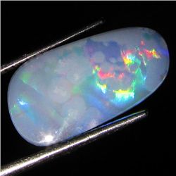 4.5ct Australian Black Opal Doublet Full Fire (GEM-36235)