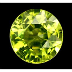 2mm Round Cut Natural Rich Green Peridot (GMR-0574)