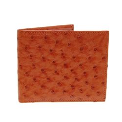 Mens Ostrich Hide Skin Wallet (ACT-075)