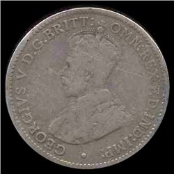 1912 Australia 3p Circulated (COI-8618)