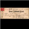 Image 1 : 1899 Penn National Bank Check (COI-3262)