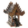 Image 1 : Hand Made Teak Spirit House, Thai Style (CLB-207)