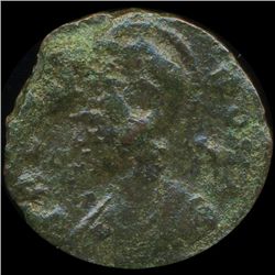 300AD Roman Bronze Coin Higher Grade (COI-9176)