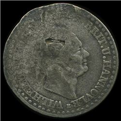 1835 Germany Hannover 1/12T Circulated (COI-9764)