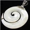 Image 1 : 55twc Mother of Pearl Sterling Pendant (JEW-3433)