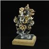 Image 1 : Hand Formed Glass Gilded Ganesh (CLB-488)