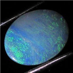 2.32ct Australian Black Opal Doublet Full Fire (GEM-36014)