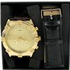 Image 1 : New Ice Time Mens Diamond Bezel Watch (WAT-344)