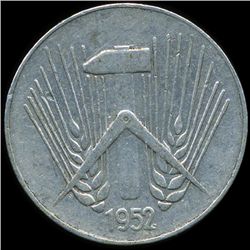 1952E East Germany 10pf XF RARE (COI-9880)