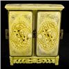 Image 1 : Chinese Handcarved Bone Double Gem Box (CLB-845)