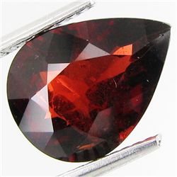 4.12ct Dark Fanta Spessartite Garnet Pear Cut (GEM-29886)