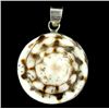 Image 1 : Sterling Shell Round Pendant (JEW-2024)